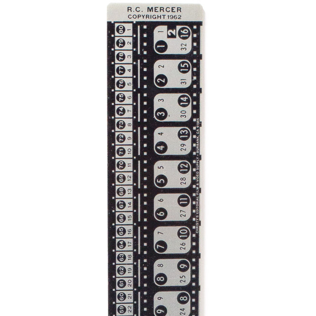 Mercer Ruler 35mm/16mm