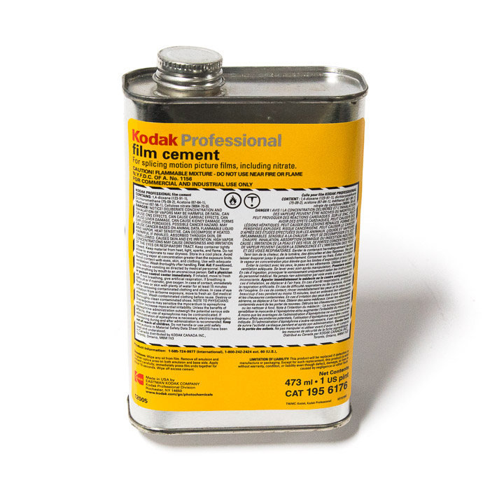 Kodak Professional Film Splicing Cement - 1 pint can